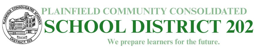 Plainfield Community Consolidated School District 202 Splash Image